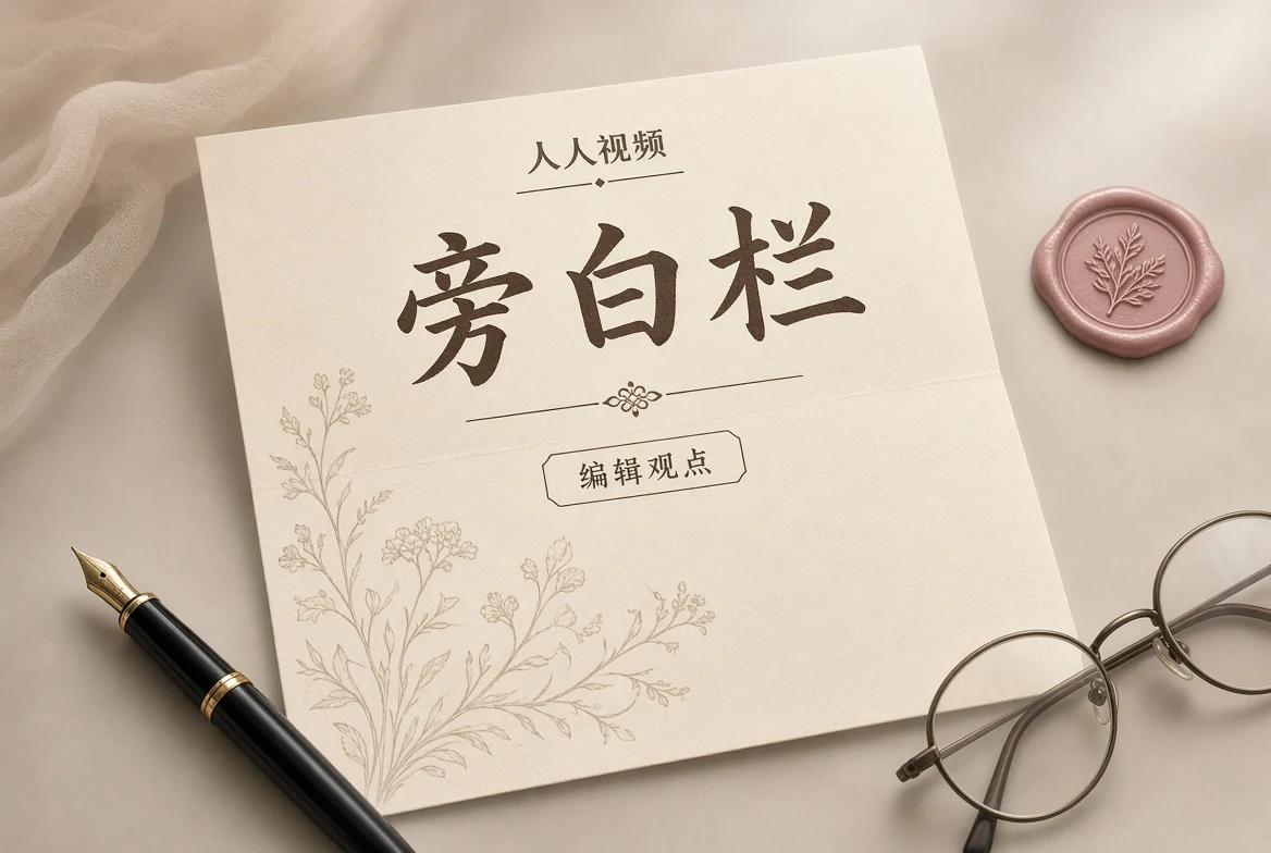 旁白栏影像